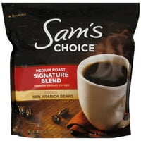 Избор на потпис на Сем, мешавина од премиум мелено кафе, средно печено, оз