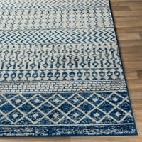 Уметнички ткајачи Елазиз Геометриска област килим, сина, 7'10 10'3