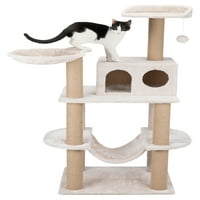 Федерико мачка кула со гребнатини, кондо, платформа, хамак, висина пом-пом