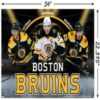 Бостон Бруинс - Трио wallиден постер, 22.375 34