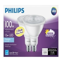 Philips LED затемнеста сијалица за поплави, Par38, дневна светлина, ние, КТ