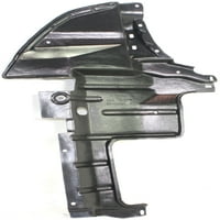 Замена на моторот REPM Splash Shield компатибилен со 2003- Mitsubishi Outlander Front, десен патник