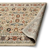 Добро ткаен килим за ориентална област Перса, 9 '7'
