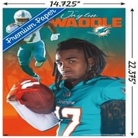Мајами Долфини - Постер за wallид на wallејлен Вадл, 14.725 22.375
