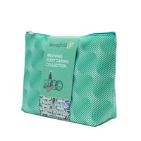 Зелена торба од Блумфилд заживување на колекцијата за грижа за стапалото