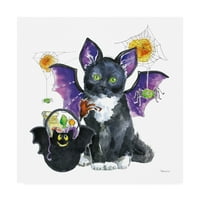Трговска марка ликовна уметност „Ноќта на вештерките миленичиња VI“ платно уметност од Бет Гроув