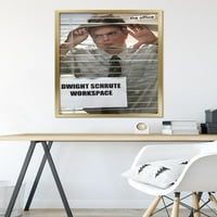 Канцеларијата - Двајт Шрут - wallиден постер на работниот простор, 22.375 34