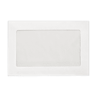 Luxpaper со целосни прозорски коверти, светло бело, 500 пакувања