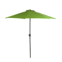 7,5 'Чадор на пазарот на отворено за внатрешен двор со рачен чудак - вар зелена