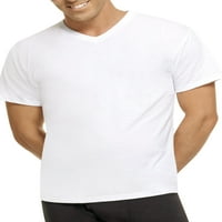 Машката супер вредност на Hanes Super Value Comfortblend V-Neck UnderShirt