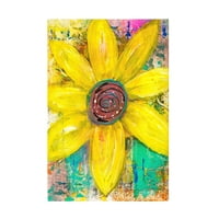Кетлин Тенант „жолт цвет“ платно уметност