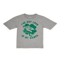 Момци за момчиња на Свети Патрик, маица, големини 4- & хаски