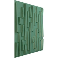 5 8 W 5 8 H Запрепастена тула Endurawall Декоративен 3Д wallиден панел, Универзална метална морска магла од