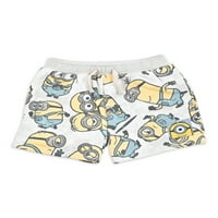Minions Baby and Toddler Boy French Terry Terry Sweatshirt and Shorts Otfit, 2-парчиња, големини 12M-5T