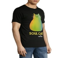 Дизни пиксар душа мачка машка и голема машка маица, големини S-3XL, маици за маички за мачки на мачки на Дизни