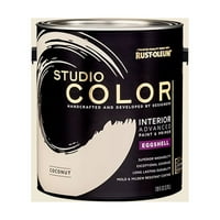 Кокос, 'рѓа-Олеум студио во боја Внатрешна боја + буквар, финиш на јајце, галон