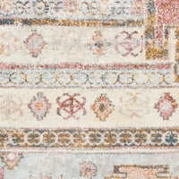 Уметнички ткајачи Ново Мексико Икат област килим, светло сива, 2 '3'