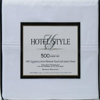 Сет на нишки во хотелски стил, египетски памук за постелнина
