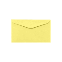 Luxpaper Редовни коверти, 6, пастелни канари, 250 пакувања