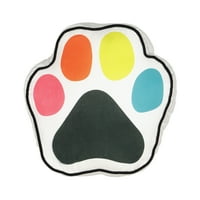 Waverly Kids Idogable Paw Print News Decorative Pillow