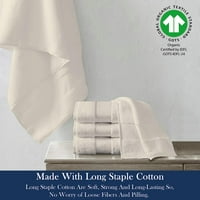 Делара органски памук луксузно кадифен крпа за бања од
