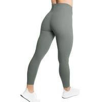 Јога панталони жени тренингот спорт со високи половини за нозе фитнес лесна тренингот за активни облеки за