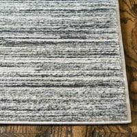 Обединети ткајачи Еволуција Империум современ апстрактен акцент килим, крем, 1'11 3