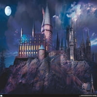 Светот на волшебството: Хари Потер - Хогвортс во ноќниот постер, 22.375 34
