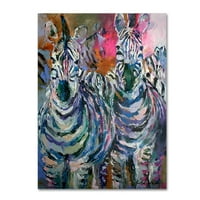 Трговска марка ликовна уметност „уметност зебра“ платно уметност од Ричард Валич