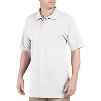 Голема машка маичка со кратки ракави плетени поло маица