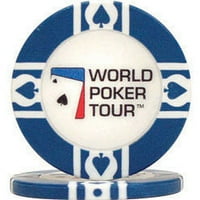 11,5-грама светска покер турнеја со глинени покер чипови