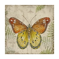 Трговска марка ликовна уметност „Денот на пеперутката 3“ платно уметност од Jeanан Плут