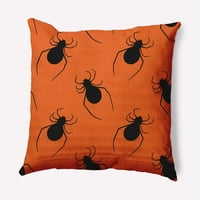 Едноставно маргаритка 26 26 ползи пајаци декоративно фрлање перница, правлива портокал