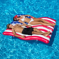 Пливање винил Американски базен со знаме плови, разнобојно