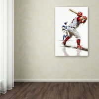 Трговска марка ликовна уметност „бејзбол“ платно уметност од студиото МекНил