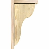 6 w 10 d 18 h carmel oure pawn corbel w backplate, douglas fir