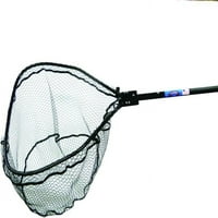 Ranger Landing Net Net без јазол со рамен гума со рамна боја