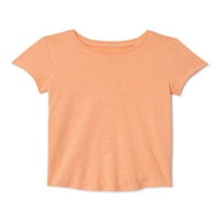 Чудо на нација Девојки деца тешка маица со кратки ракави, големини 4- & плус