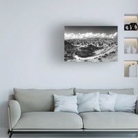 Павел Пјетро Пјетрасиук „Снежни планини“ платно уметност