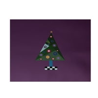 Едноставно Дејзи 2 '3' Луд Божиќ декоративен празник за печатење во затворен килим