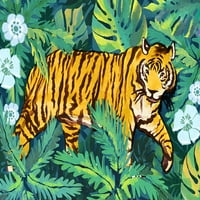 Главни џунгла тигар отпорен на хартија за печатење на хартија